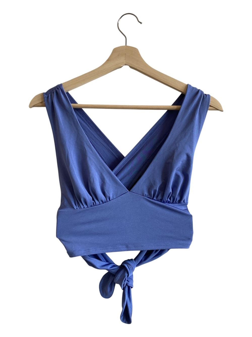 Urban Outfitters S Midriff Greek Crisscross Plunge Grecian Multiway Tie-back Top
